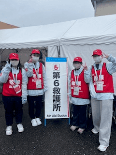 「YOKOHAMA MARATHON2025」救護ボランティア活動